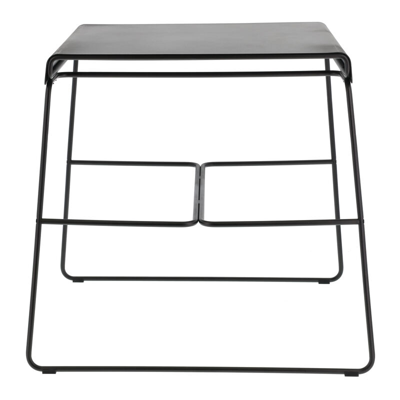 Zone Bord 75 x 58 x 75 cm i black pulverlakeret, A